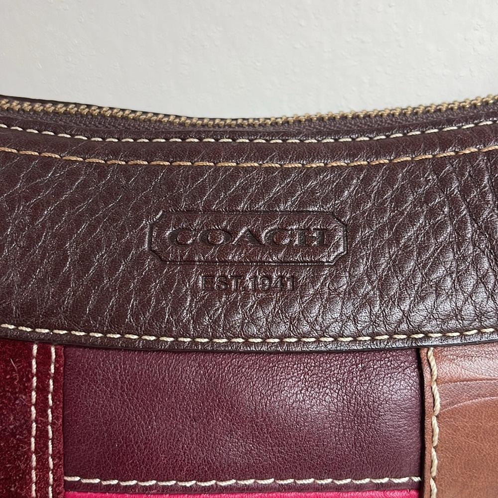 COACH Vintage Patchwork Shoulder Crossbody Bag - Picture 3 of 17